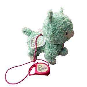 Cuddle Barn Enchanted Pets LUNA LLAMA Pegasus 10" Walking & Tail Wagging Plush